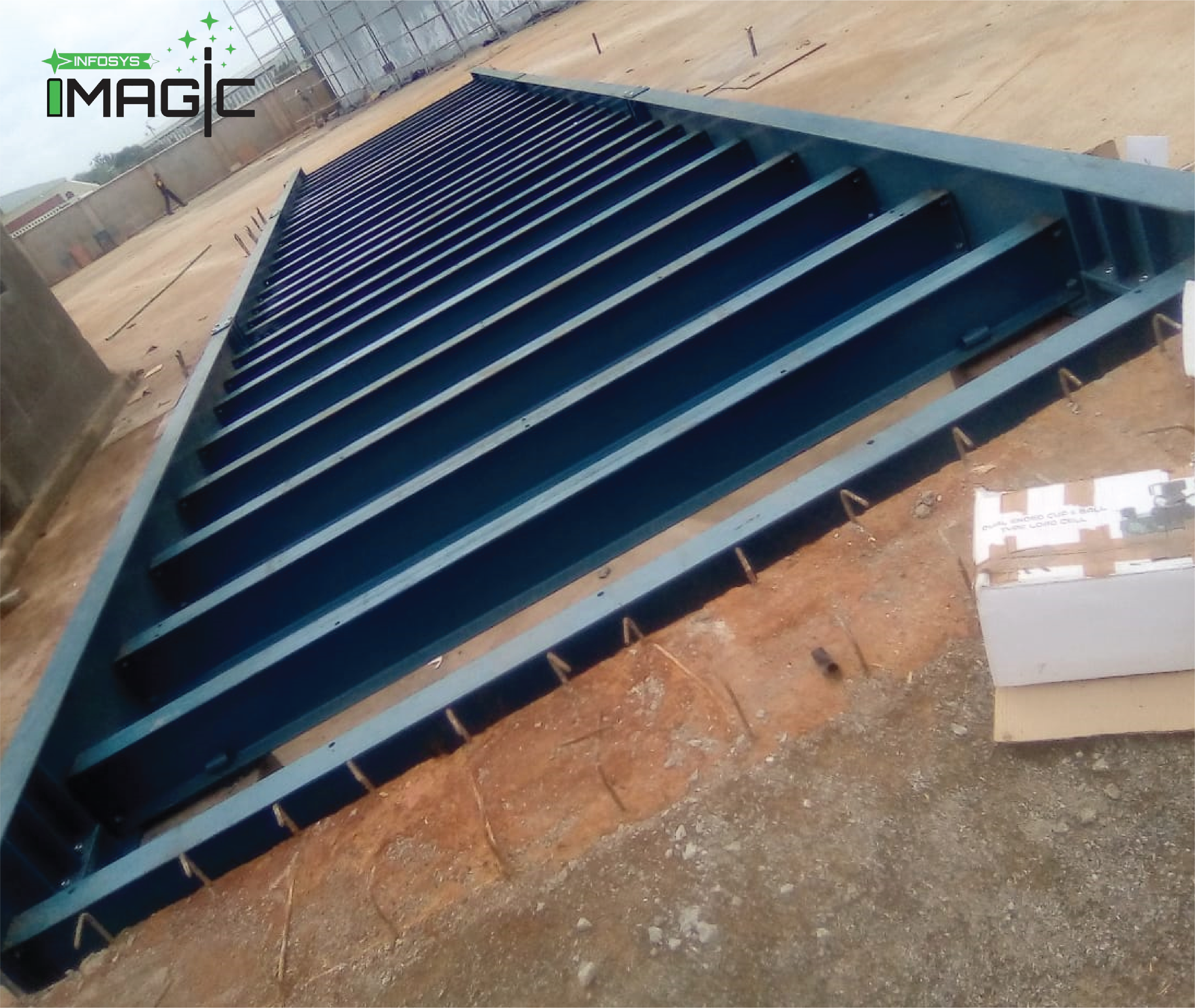 Modern digital weighbridge system for logistics and transport - Infosys Imagic